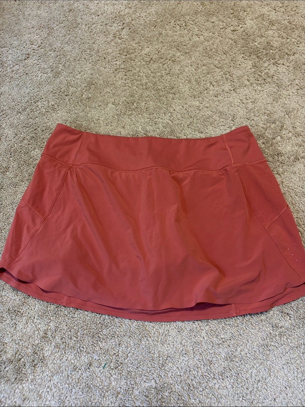 Athleta Skort XL Coral color Tennis Golf Athletic